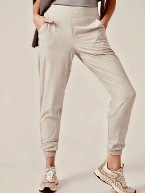 Athleta Brooklyn Lined Textured Jogger